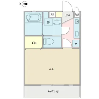 Prosper【2階】の間取り