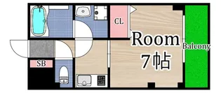 オフサイド【1階】の間取り