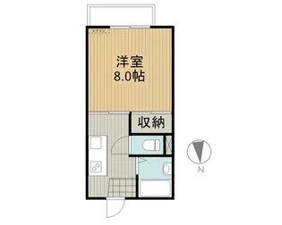 光コーポ【2階】の間取り