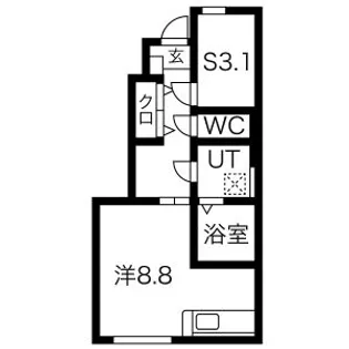 GLORIA(グローリア)【1階】の間取り