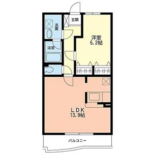 ラヴィエ鎌倉大船【2階】の間取り