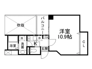 カーサ・ヴェルデ西洞院【2階】の間取り