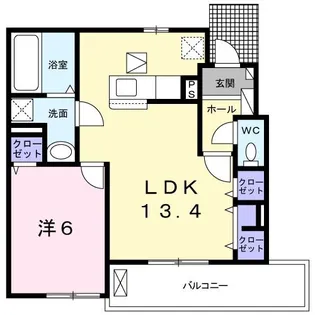 ウインコート コウダ【1階】の間取り