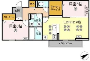 VIEORNER(ビオルネ)【1階】の間取り