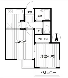 シルクカスタニア【4階】の間取り