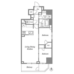 ASMACI MAISON両国II【4階】の間取り
