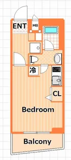 SHOKEN Residence横浜生麦III【3階】の間取り