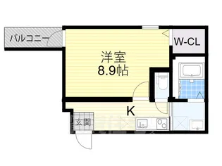フジパレス百舌鳥駅南2番館【2階】の間取り