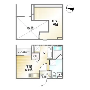 maison de cercle【1階】の間取り