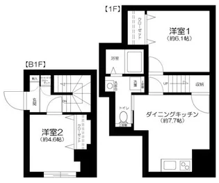 The Residence Nihonbashi【1階】の間取り
