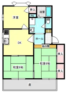 アルテールマトバ A棟【1階】の間取り