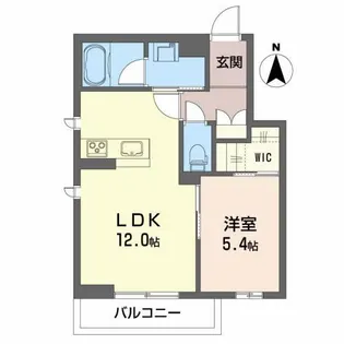 I.Z.M【1階】の間取り