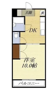 マンションアトランティスI【2階】の間取り