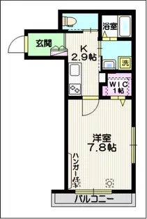 アジュールII【2階】の間取り