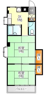 ハラホームズ【2階】の間取り
