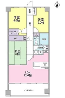 ラピス南町田【1階】の間取り