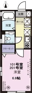 Gluck【2階】の間取り