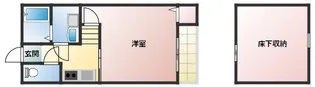 ネオコーポ内田橋【2階】の間取り