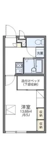 レオパレスグランシャリオ【2階】の間取り
