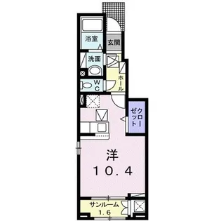 Mariage B【1階】の間取り