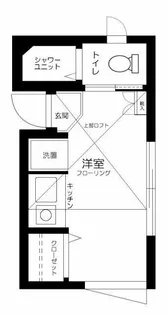 ファーストハウス北新宿【2階】の間取り