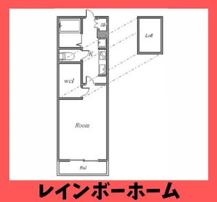 クリサンスマムII【1階】の間取り