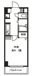 ドミール目白【5階】の間取り