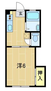 サンターナ【1階】の間取り