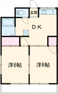 ブルースカイ【1階】の間取り