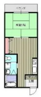 メトレス福田I【3階】の間取り