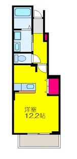 カーサエスペランサ【1階】の間取り