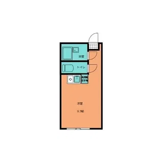 シティー東町【2階】の間取り