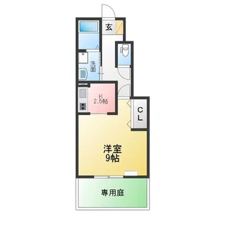 エスペランサ【1階】の間取り