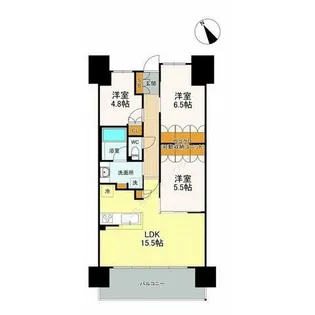 セントガーデン海老名I街区【7階】の間取り