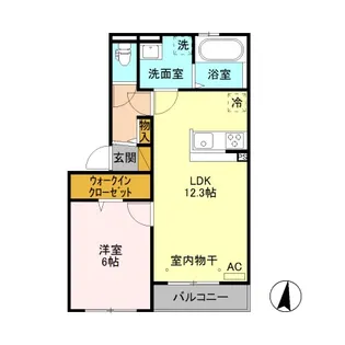 グラン・ヴェルジェ【2階】の間取り