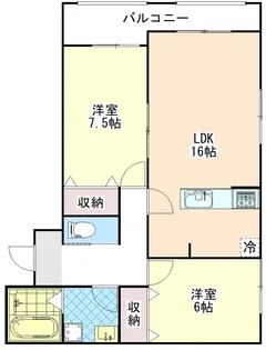 (仮称)グレームコート谷原【1階】の間取り