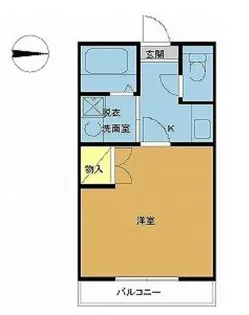 ネクストハイツ赤堀A【2階】の間取り