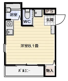 マリンハイツ【2階】の間取り