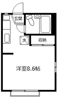 サンハイム【1階】の間取り