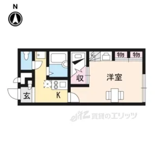 レオパレスセイフル【2階】の間取り