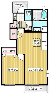 エテルノフィオーレA【1階】の間取り