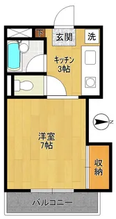 CRISAU MS-クリソ マンション-【2階】の間取り