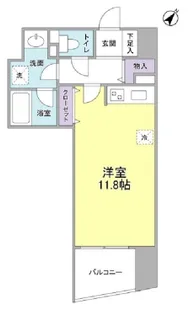 TKフラッツ渋谷【10階】の間取り