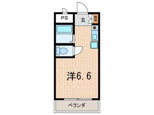 シャトー 仁川【2階】の間取り