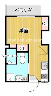 89.BLD【1階】の間取り