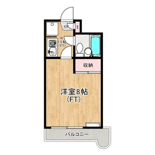 フラワーガーデン【2階】の間取り