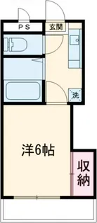 サンスリーマンション【1階】の間取り