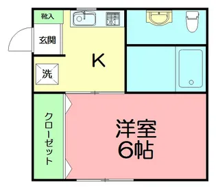 リフレコデラ湘南C【2階】の間取り