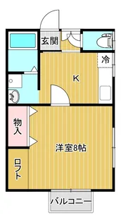 コートピュア【2階】の間取り