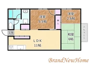 三山ビル【2階】の間取り